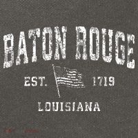 Baton Rouge Est 1719 Louisiana Cotton Canvas Backpack