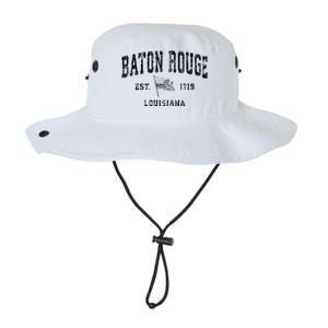 Baton Rouge Est 1719 Louisiana Legacy Cool Fit Booney Bucket Hat