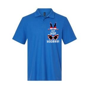 Bunny Rabbit Eggs Hunting Happy Easter Day Hip Hop Hooray Gift Softstyle Adult Sport Polo