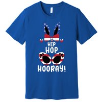 Bunny Rabbit Eggs Hunting Happy Easter Day Hip Hop Hooray Gift Premium T-Shirt