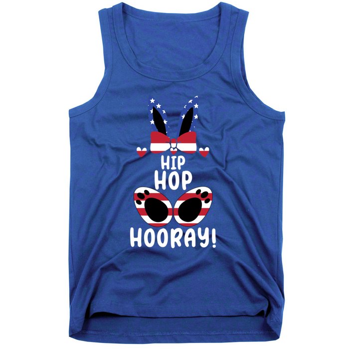 Bunny Rabbit Eggs Hunting Happy Easter Day Hip Hop Hooray Gift Tank Top