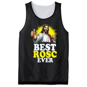 Best Rosc Ever Funny Easter Jesus Nurse Doctor Surgeon Mesh Reversible Basketball Jersey Tank