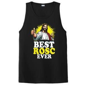 Best Rosc Ever Funny Easter Jesus Nurse Doctor Surgeon PosiCharge Competitor Tank