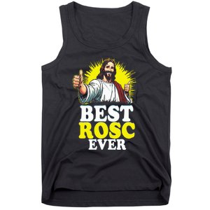 Best Rosc Ever Funny Easter Jesus Nurse Doctor Surgeon Tank Top