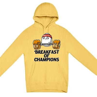 Breakfast of Champions Premium Pullover Hoodie