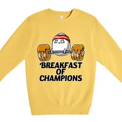 Breakfast of Champions Premium Crewneck Sweatshirt