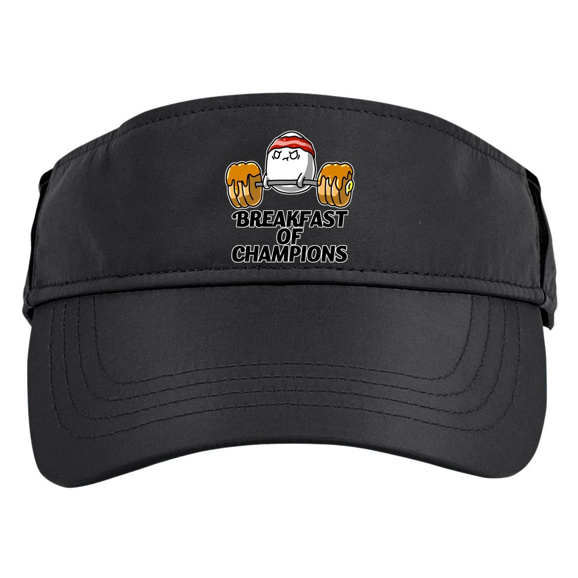 Breakfast of Champions Adult Drive Performance Visor