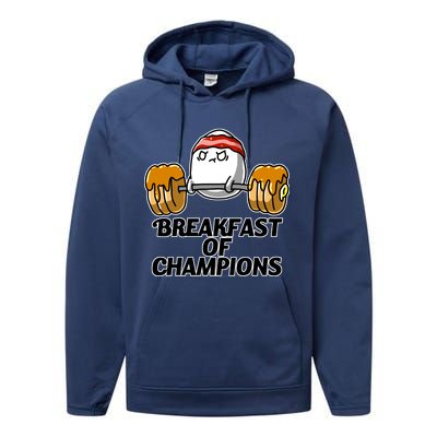 Breakfast of Champions Performance Fleece Hoodie