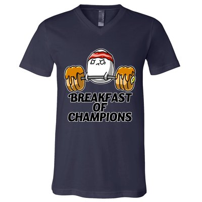 Breakfast of Champions V-Neck T-Shirt