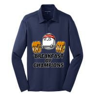 Breakfast of Champions Silk Touch Performance Long Sleeve Polo