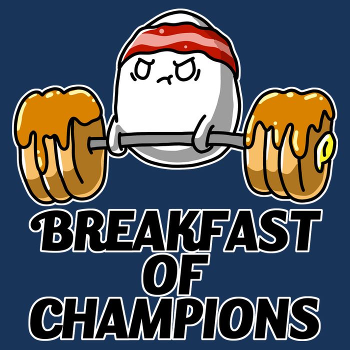 Breakfast of Champions 16 in Basic Backpack