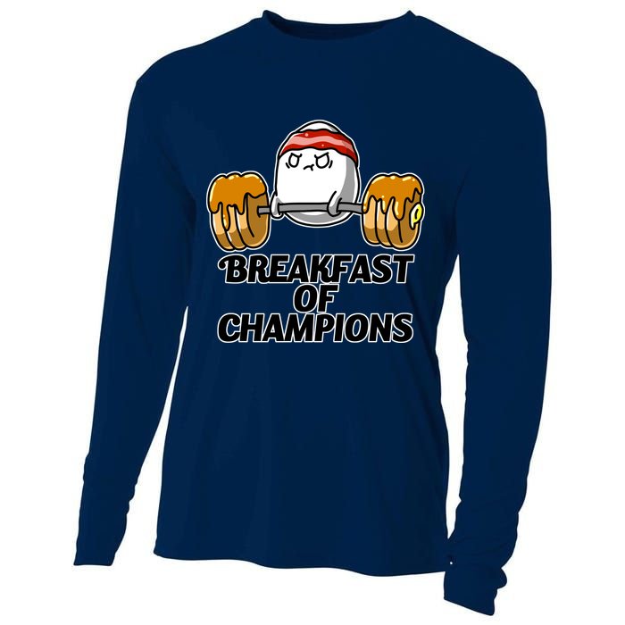Breakfast of Champions Cooling Performance Long Sleeve Crew