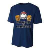 Breakfast of Champions Performance Sprint T-Shirt