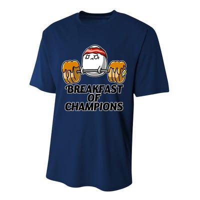 Breakfast of Champions Performance Sprint T-Shirt