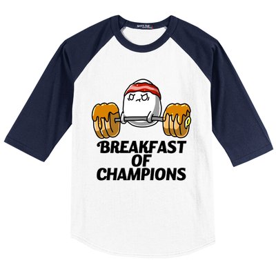 Breakfast of Champions Baseball Sleeve Shirt