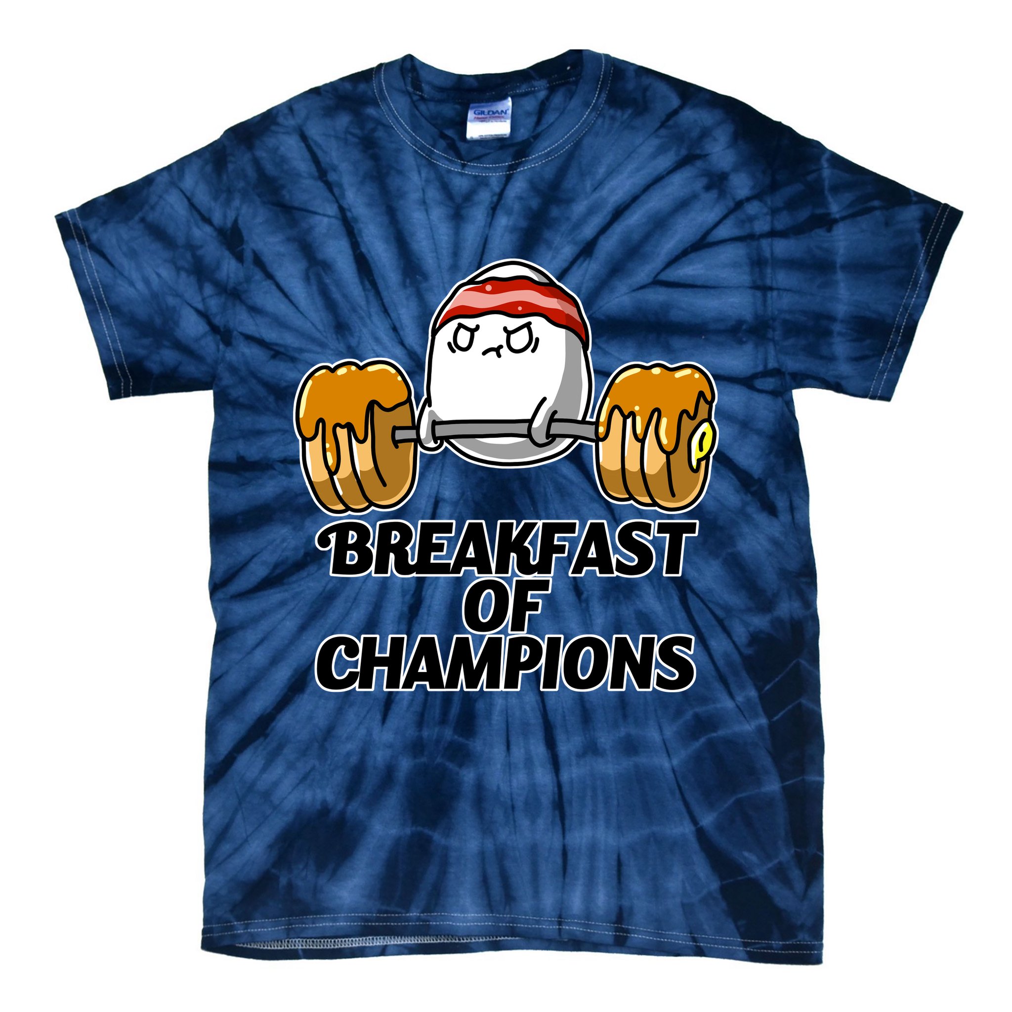 Breakfast of Champions Tie-Dye T-Shirt