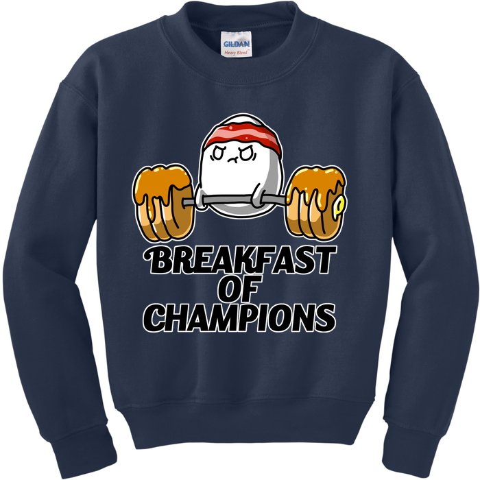 Breakfast of Champions Kids Sweatshirt