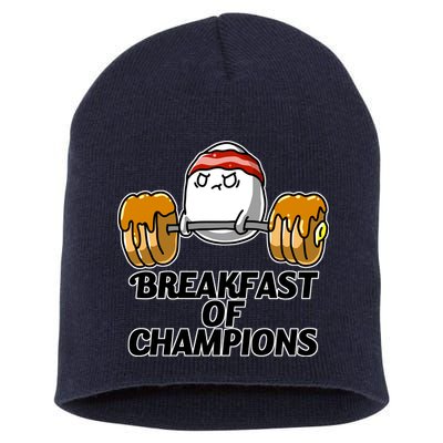 Breakfast of Champions Short Acrylic Beanie