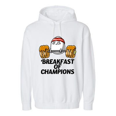 Breakfast of Champions Garment-Dyed Fleece Hoodie