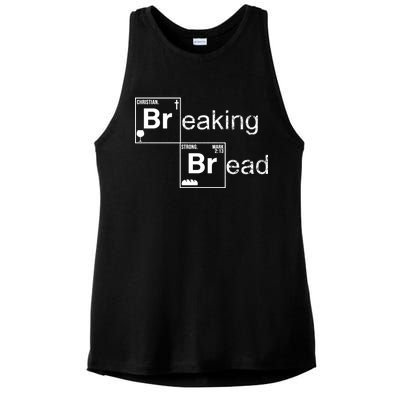 Breaking Bread Christian Faith Ladies PosiCharge Tri-Blend Wicking Tank