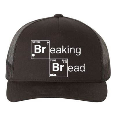 Breaking Bread Christian Faith Yupoong Adult 5-Panel Trucker Hat