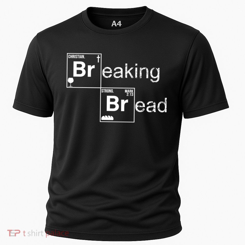 Breaking Bread Christian Faith Cooling Performance Crew T-Shirt