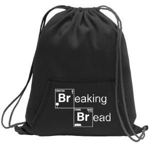 Breaking Bread Christian Faith Sweatshirt Cinch Pack Bag