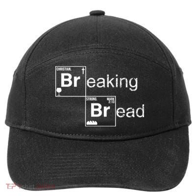Breaking Bread Christian Faith 7-Panel Snapback Hat