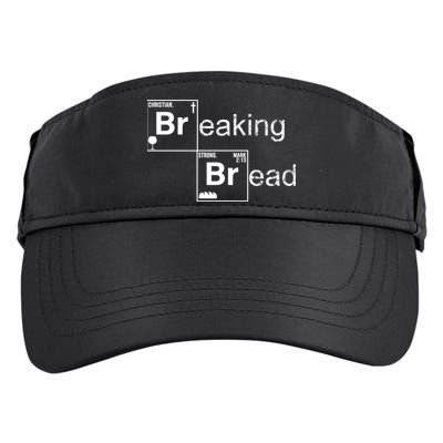 Breaking Bread Christian Faith Adult Drive Performance Visor