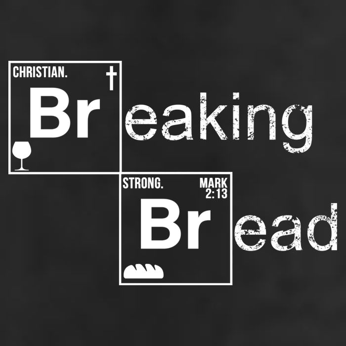 Breaking Bread Christian Faith Adult Drive Performance Visor