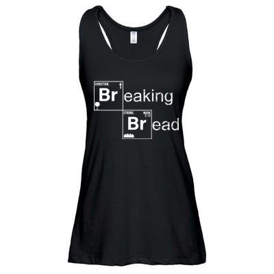 Breaking Bread Christian Faith Ladies Essential Flowy Tank