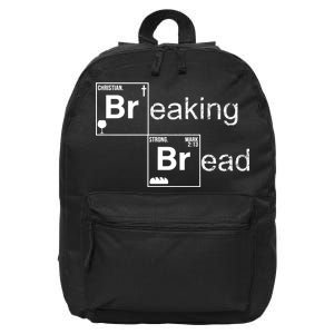 Breaking Bread Christian Faith 16 in Basic Backpack