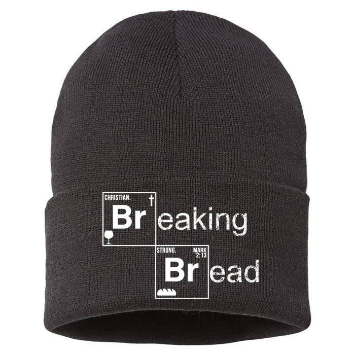 Breaking Bread Christian Faith Sustainable Knit Beanie