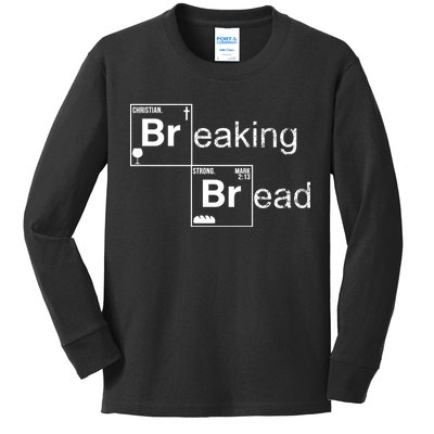 Breaking Bread Christian Faith Kids Long Sleeve Shirt