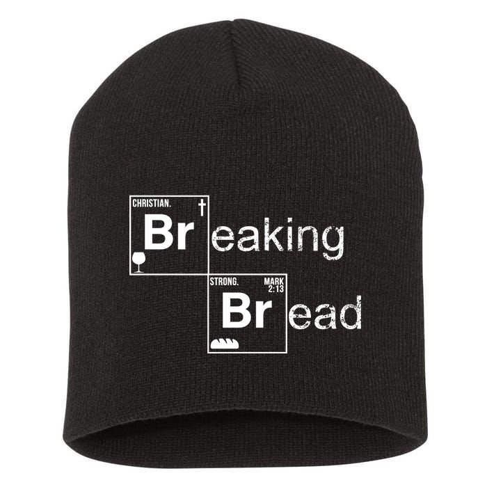 Breaking Bread Christian Faith Short Acrylic Beanie