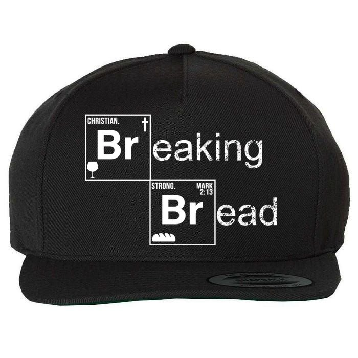 Breaking Bread Christian Faith Wool Snapback Cap