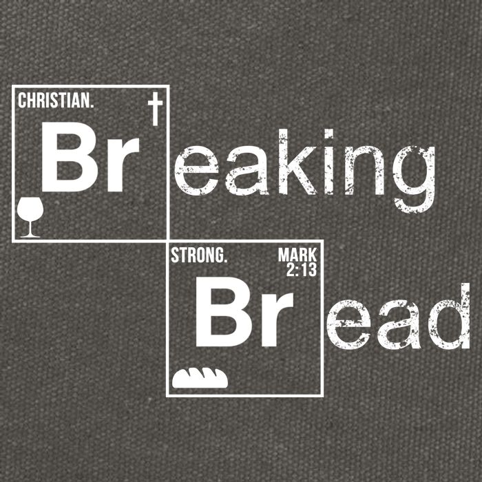 Breaking Bread Christian Faith Cotton Canvas Backpack