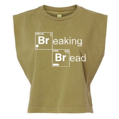 Breaking Bread Christian Faith Garment-Dyed Women's Muscle Tee