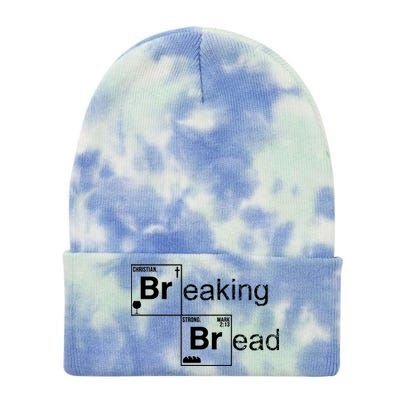 Breaking Bread Christian Faith Tie Dye 12in Knit Beanie