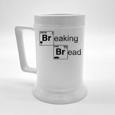 Breaking Bread Christian Faith Beer Stein