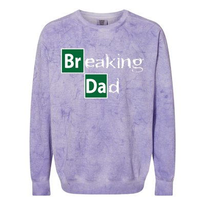 Breaking Dad Colorblast Crewneck Sweatshirt