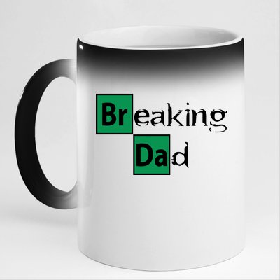 Breaking Dad 11oz Black Color Changing Mug