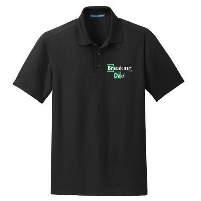 Breaking Dad Dry Zone Grid Polo