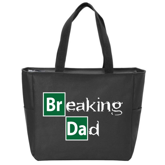 Breaking Dad Zip Tote Bag