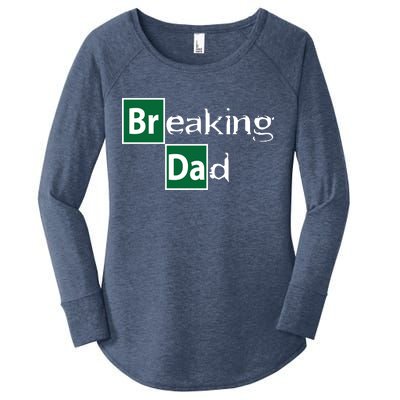 Breaking Dad Women's Perfect Tri Tunic Long Sleeve Shirt