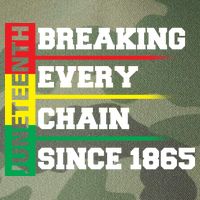 Breaking Every Chain Since 1865 Juneteenth Legacy Tie Dye Trucker Hat