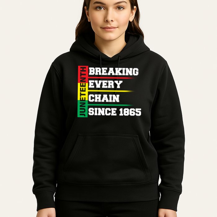 Breaking Every Chain Since 1865 Juneteenth Hoodie