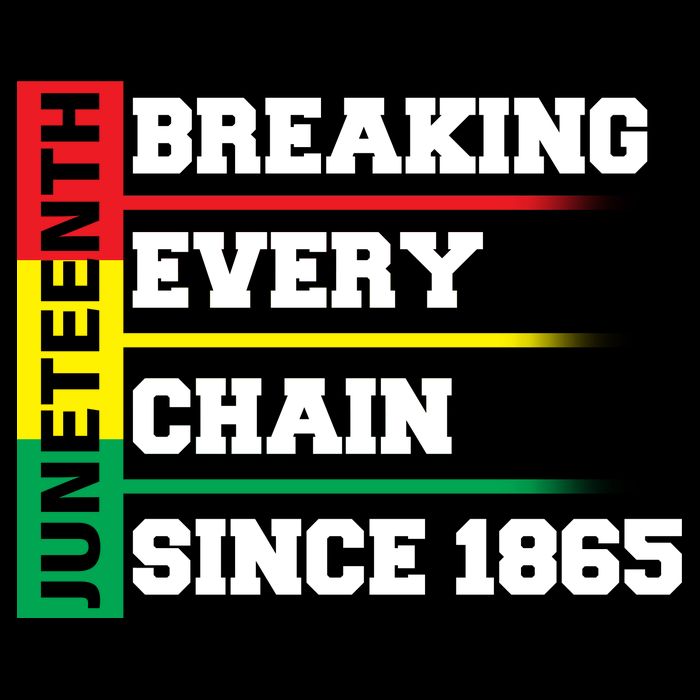 Breaking Every Chain Since 1865 Juneteenth Button