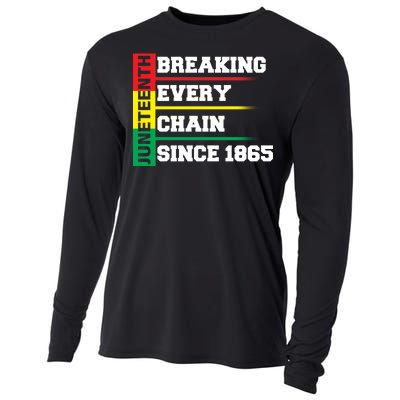 Breaking Every Chain Since 1865 Juneteenth Cooling Performance Long Sleeve Crew