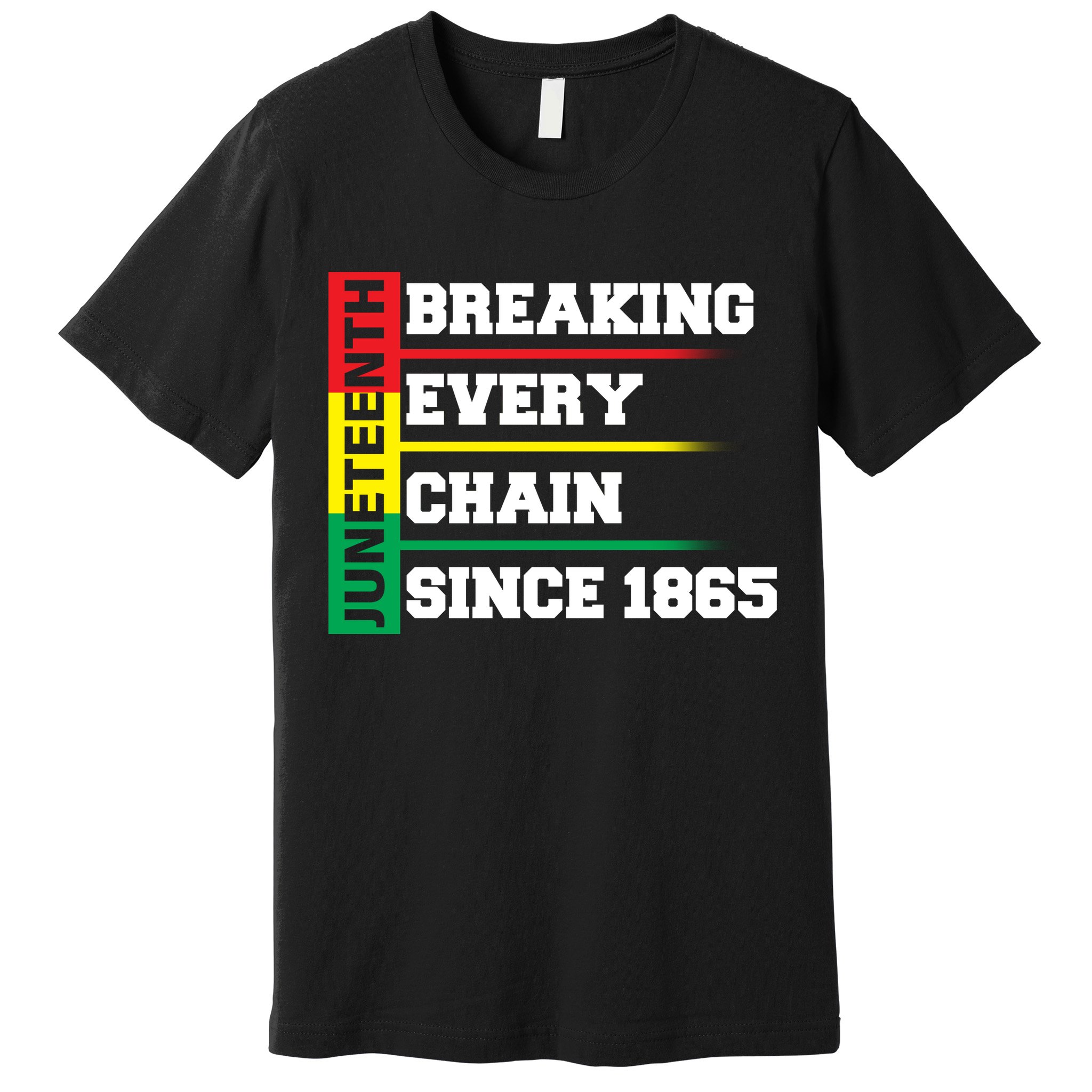 Breaking Every Chain Since 1865 Juneteenth Premium T-Shirt